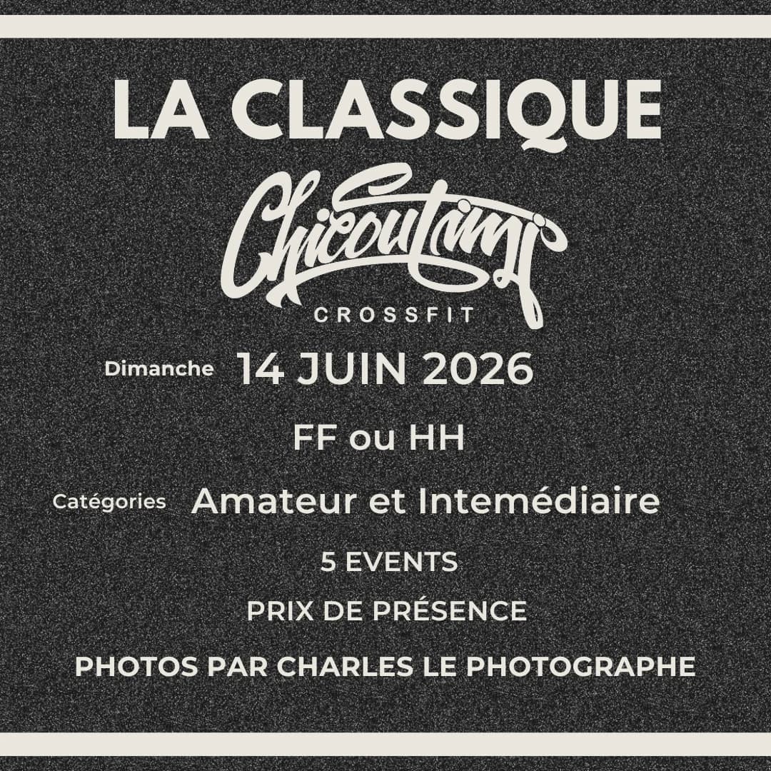 La classique Amateur Crossfit Chicoutimi