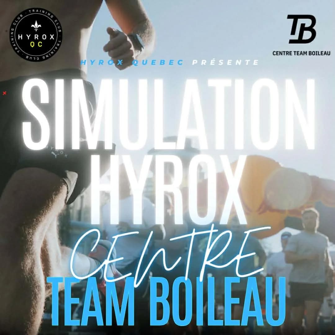 Simulation Hyrox Quebec - Centre Team Boileau