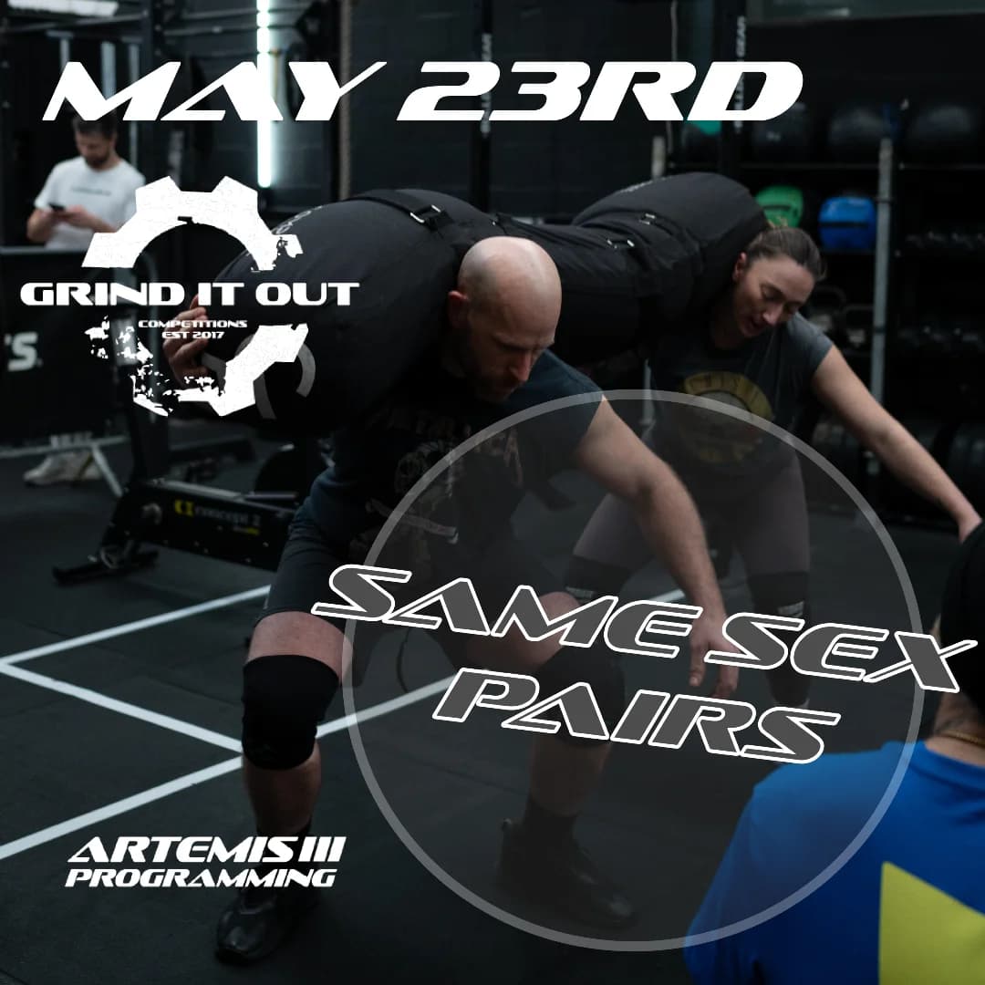 GRIND IT OUT - SPRING SAME SEX PAIRS