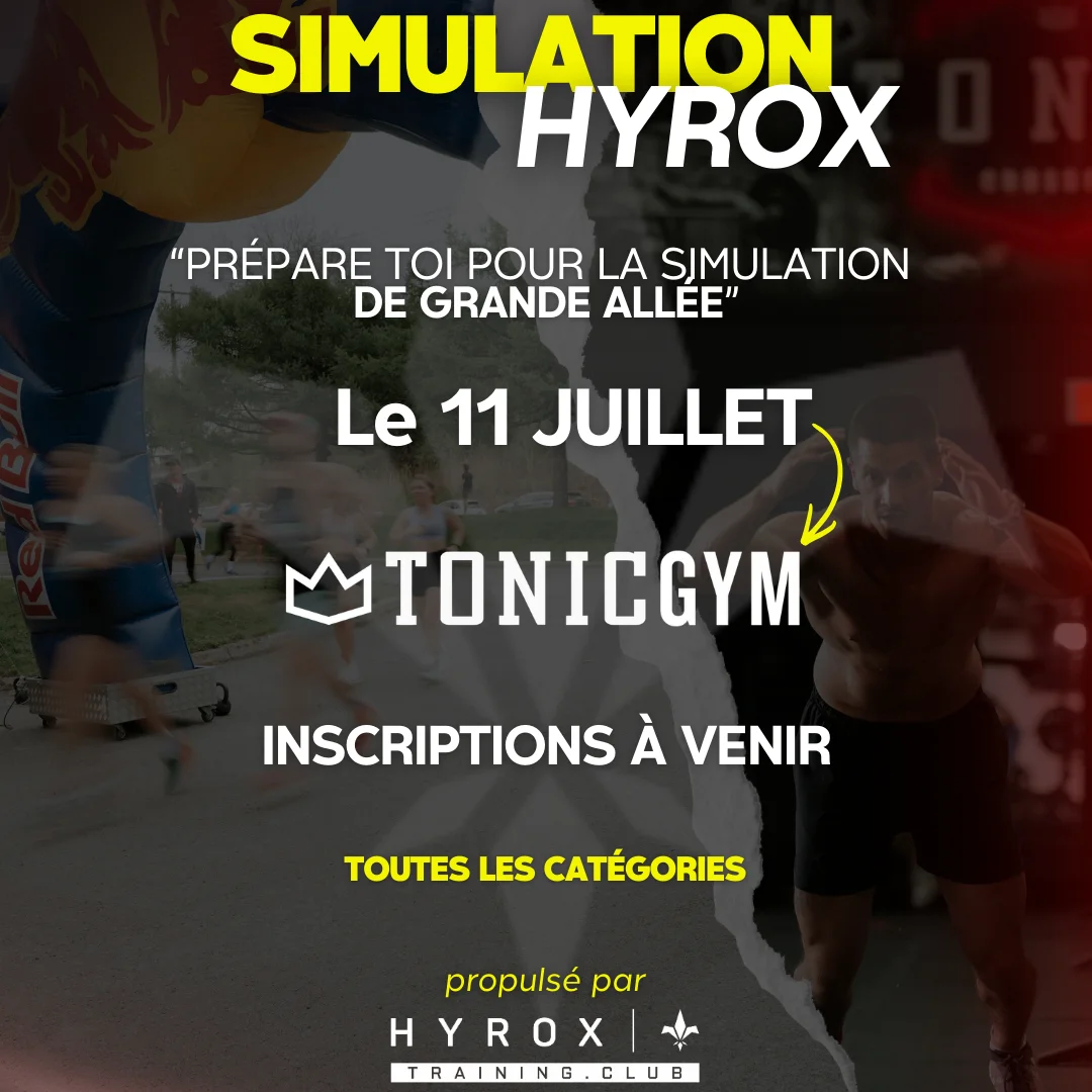 Simulation Hyrox Quebec - Tonic Gym