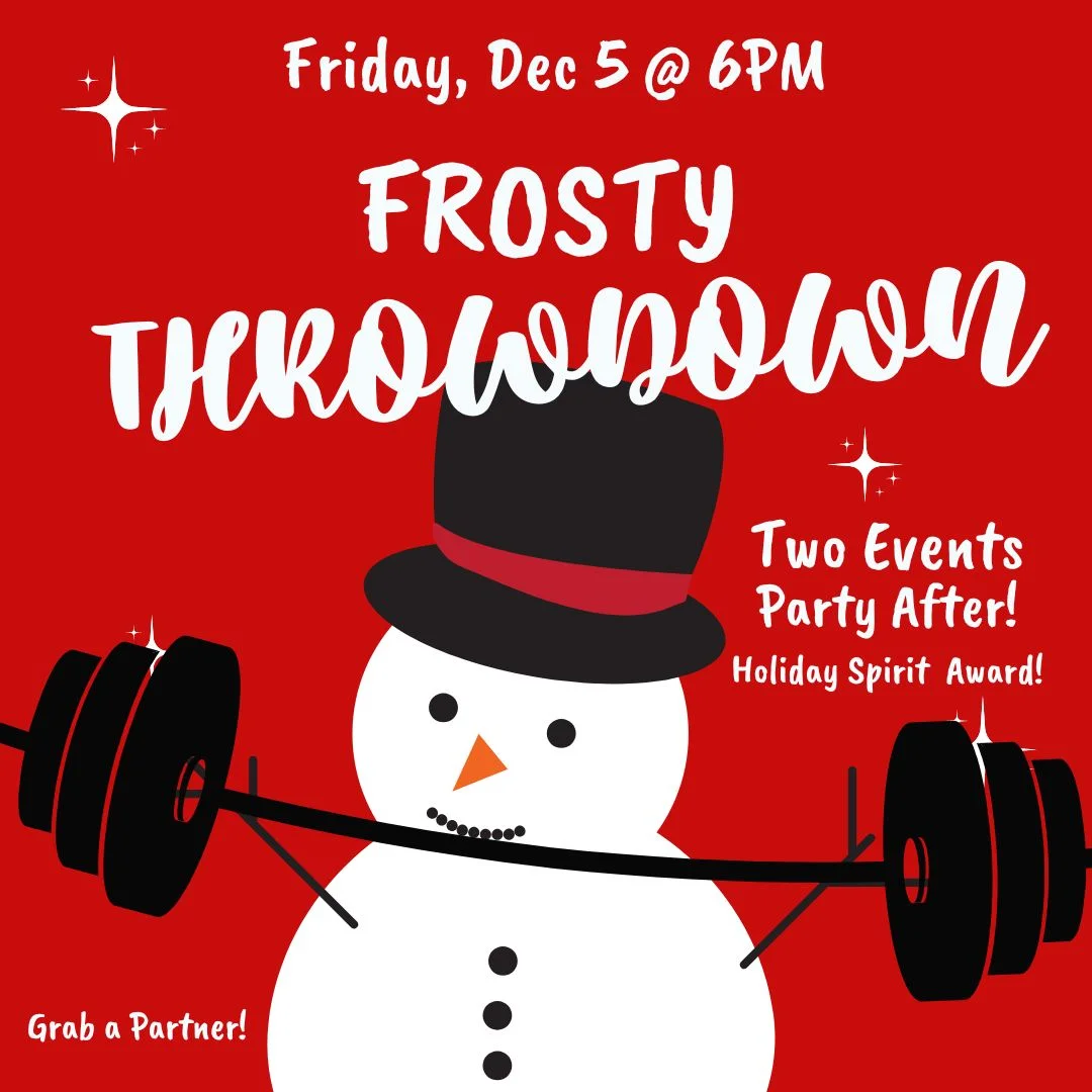 Friday Frosty Throwdown