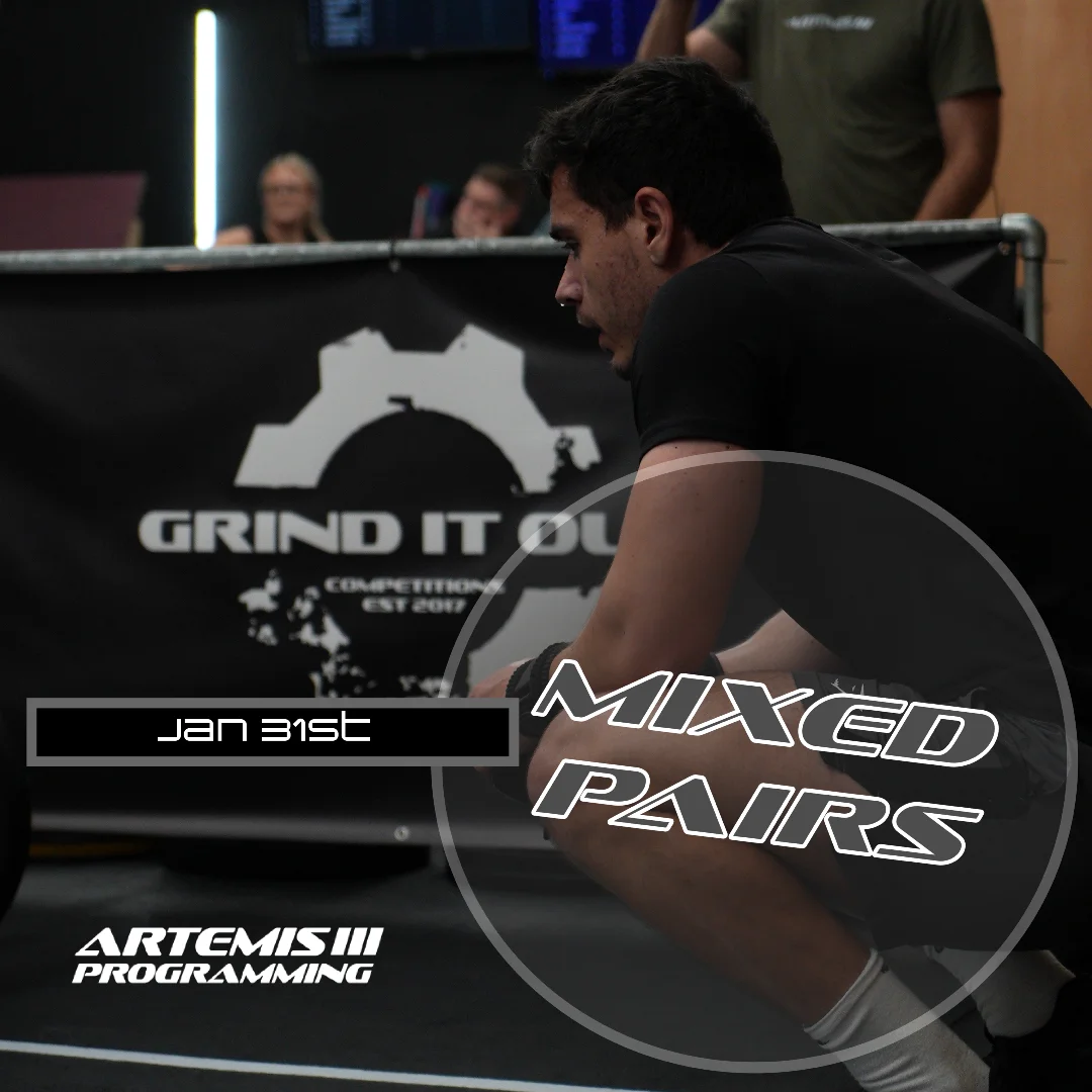 GRIND IT OUT - JANUARY MIXED  PAIRS