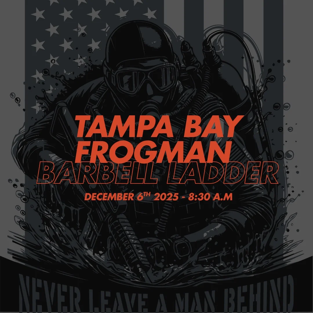Tampa Bay Frogman Barbell Ladder 